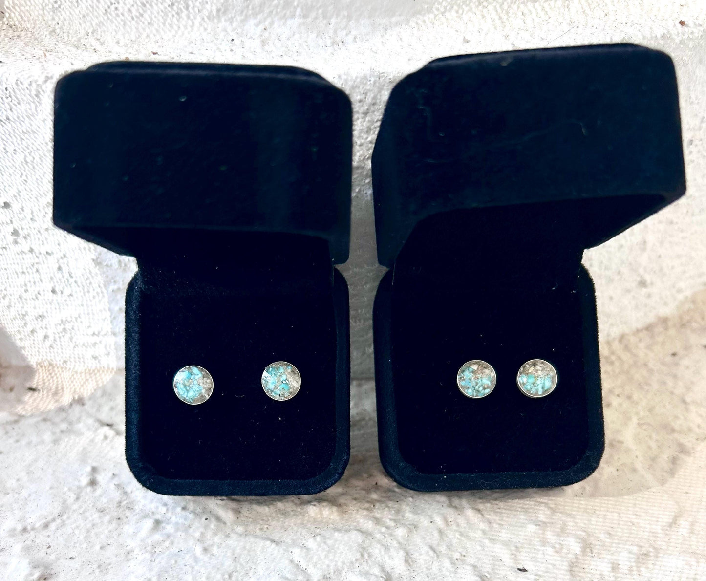Cremation Ash Jewelry Opal Human, Pet Memorial Earrings:Sterling Silver Cremation Jewelry, Memorial Keepsake,Earrings for Ashes or Fur