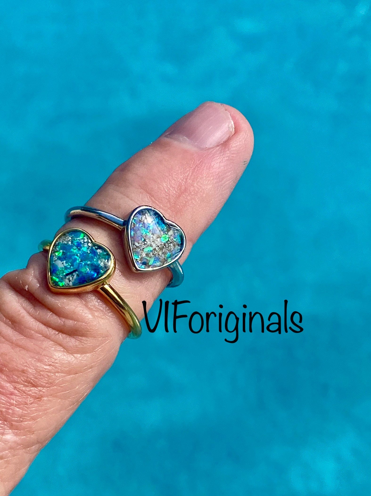 Cremation Ash jewelry, Creamation Ash Heart Ring: Pet Memorial Jewelry, Memorial Keepsake Ring, Meaningful gifts