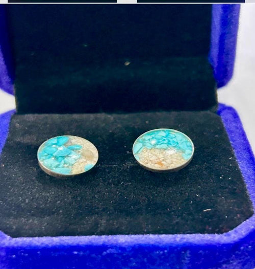 Cremation Ash Jewelry Opal Pet Memorial Earrings:Sterling Silver or Stainless Cremation Jewelry, Memorial Keepsake,Earrings for Ashes or Fur