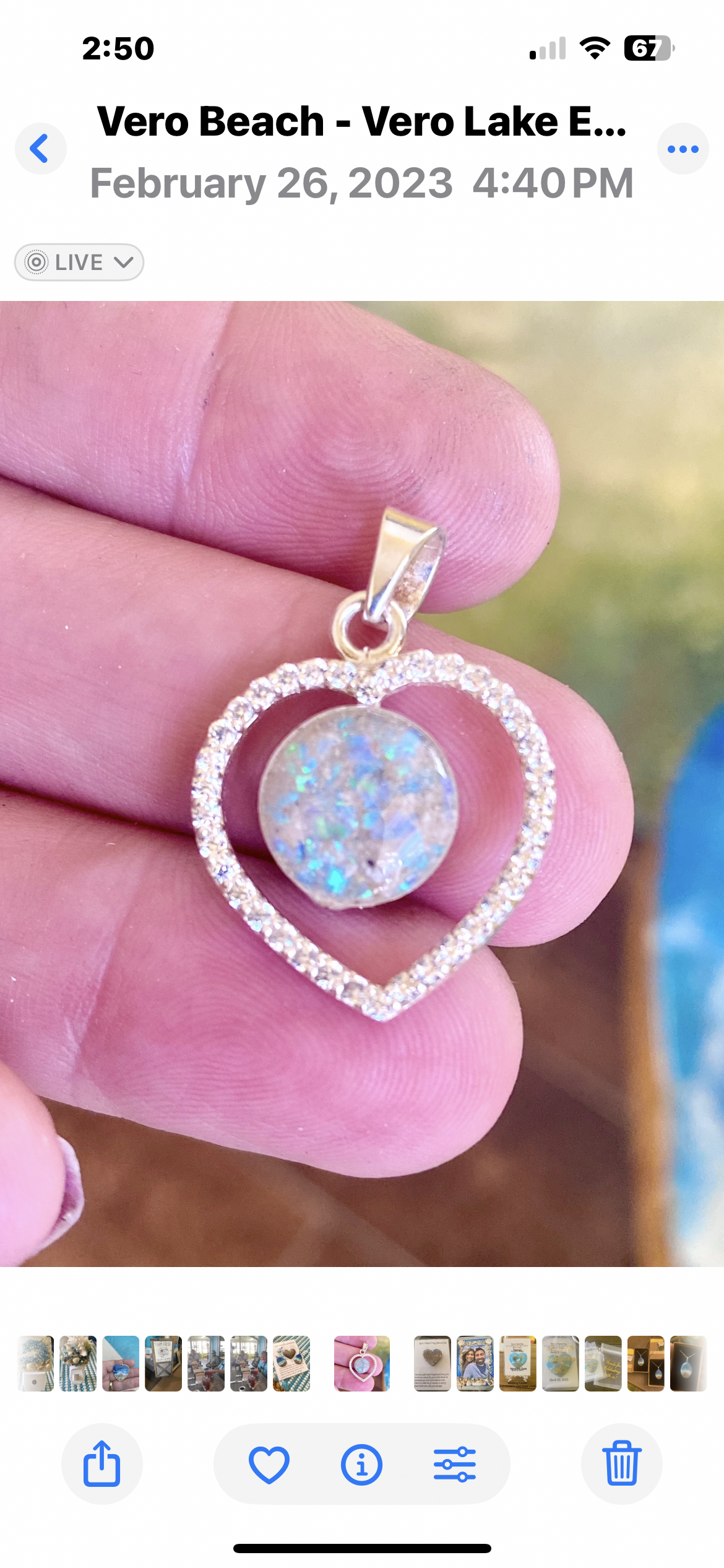Cremation Ash Necklace, Human, Pet Memorial Jewelry, Ashes keepsake, Heart Necklace for ashes, Sterling Silver, Cremation Jewelry with Opal