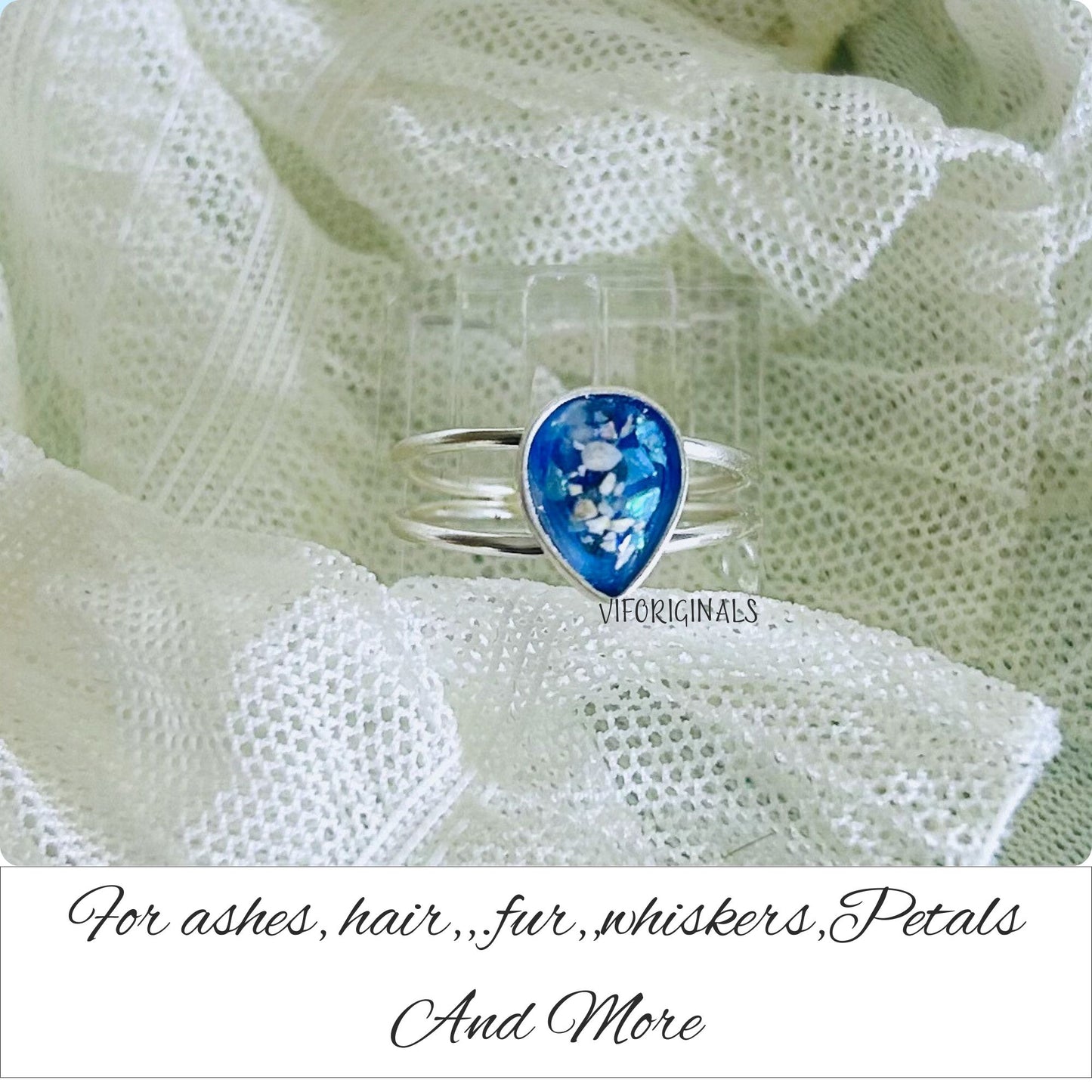 Cremation Ash jewelry, Creamation Ash Ring: Memorial Jewelry, Memorial Keepsake Ring, Meaningful gifts