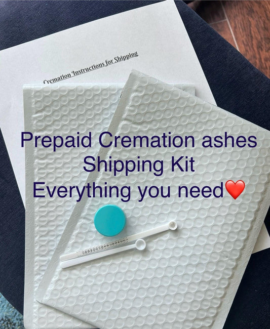 Cremation Collection Kit | Prepaid Shipping Kit | Collection Kit | Keepsake Collection Kit