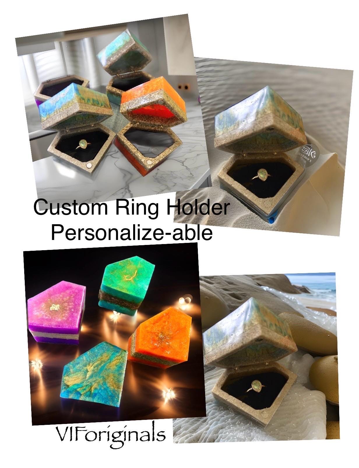 Cremation Ring Holder-Ring-women’s, men Gift, Keepsake jewelry Holder| ring- keepsake Jewelry Box| Personalized ring holder