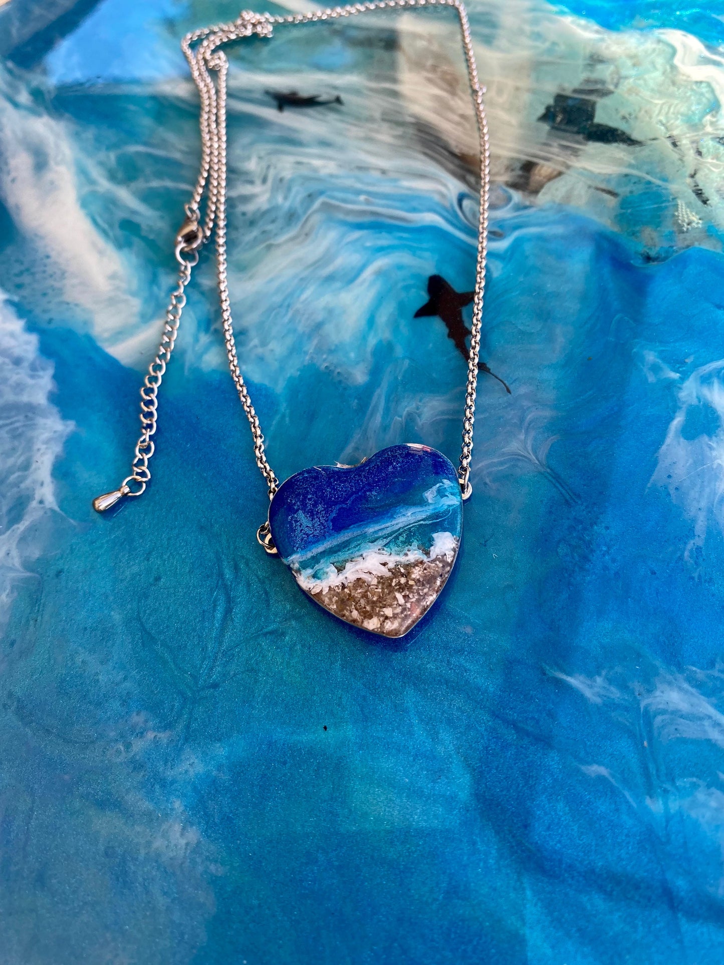 Cremation Ashes Jewelry: Pet Memorial Jewelry,Keepsake  Memorial beach Jewelry, Personalized Necklace, Meaningful Gifts