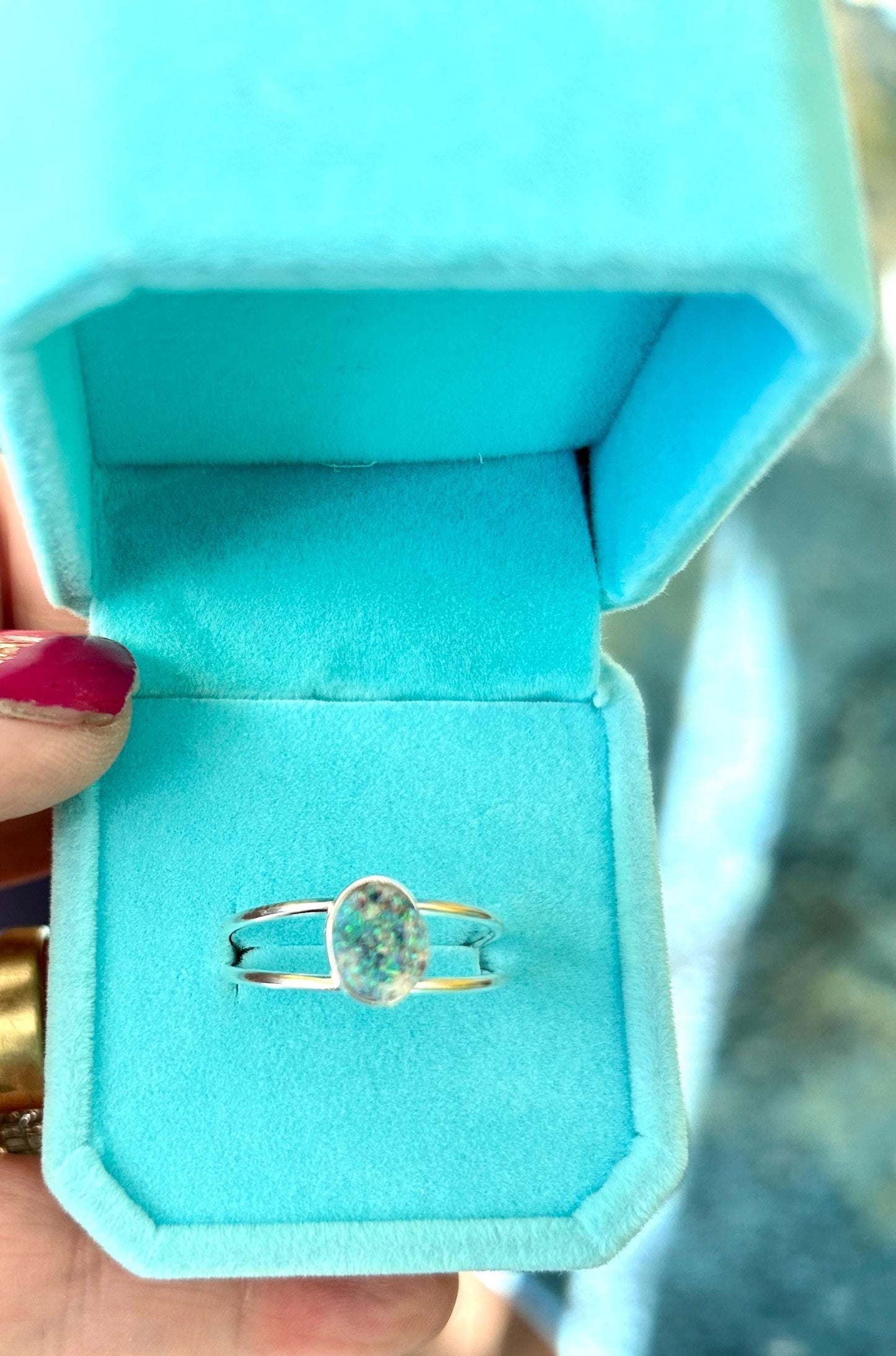 Cremation Ash jewelry, Creamation Ash Ring: Pet Memorial Jewelry, Memorial Keepsake Ring, Meaningful gifts